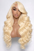Body Wave Platinum Blonde 13x6 HD Lace Frontal Wig